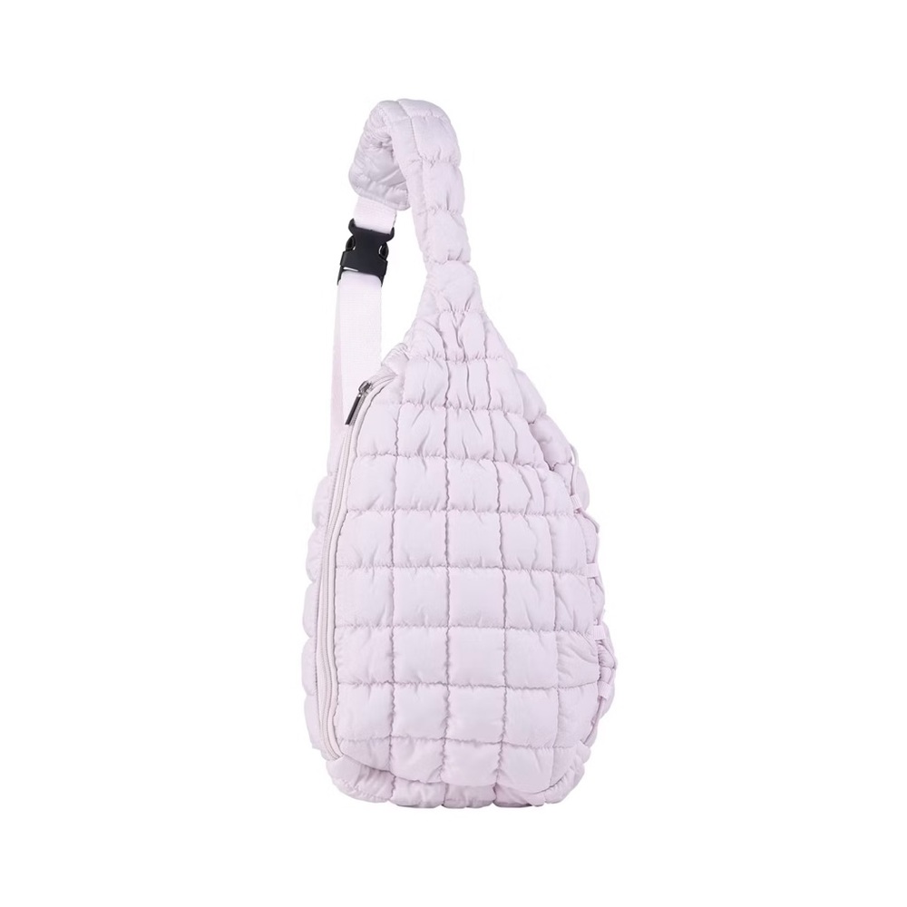 NWT Quilted Dusty Pink Pickleball Sling Bag